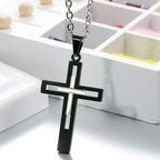 Boniskiss Retro Cross Necklace