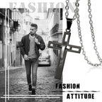 Boniskiss Retro Cross Necklace