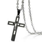 Boniskiss Retro Cross Necklace