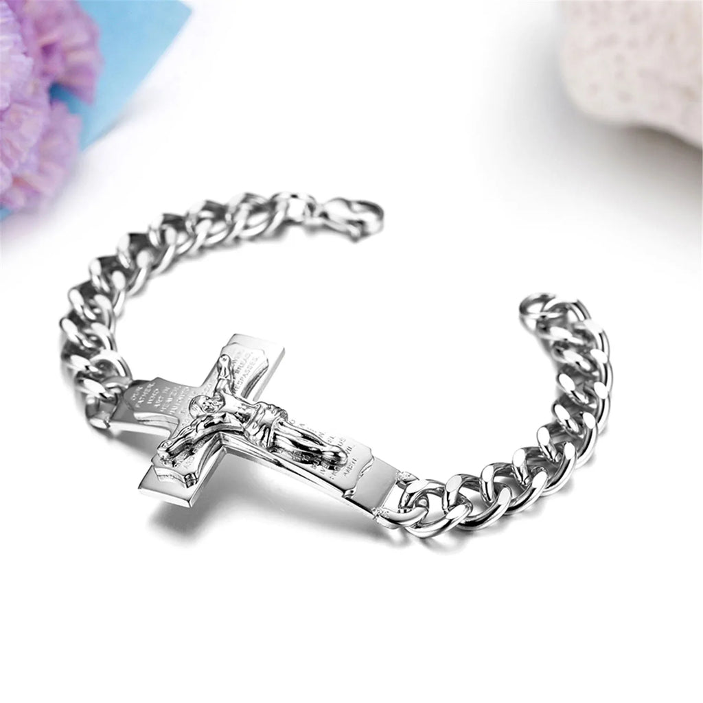 Boniskiss Retro Cross Necklace