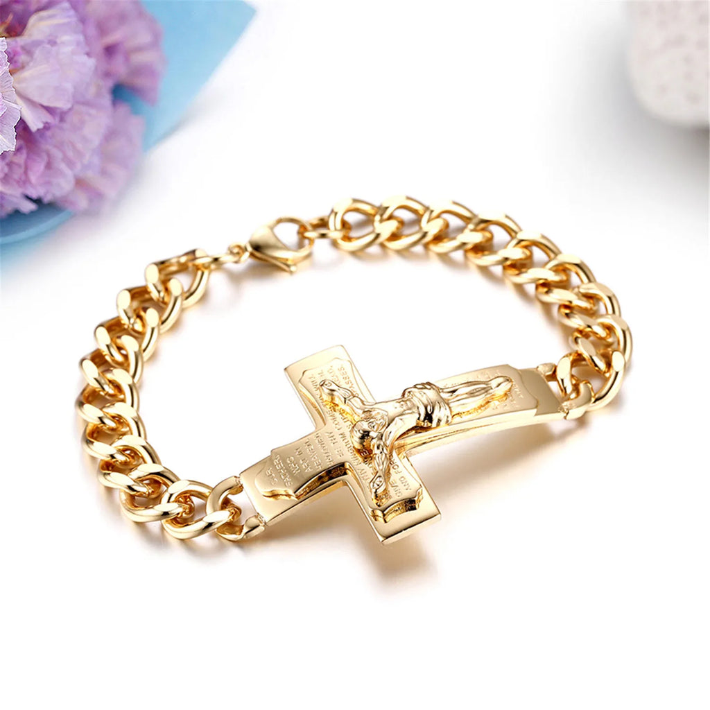 Boniskiss Retro Cross Necklace