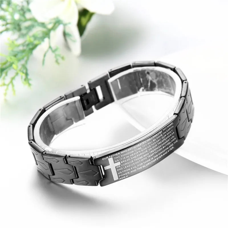 Adjustable Cross Jesus Ring