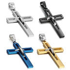 Boniskiss Retro Cross Necklace
