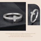 Hollow Cross Bracelet