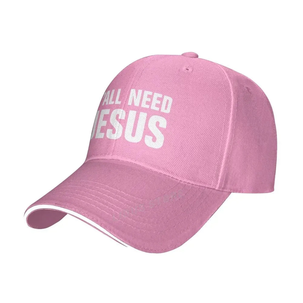 Jesus Letter Trucker Cap