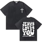 Jesus Good News Retro Tee