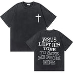 Jesus Faith Over Fear Verse Tee