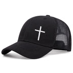 Cross Embroidery Baseball Cap