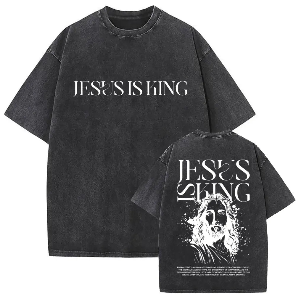 Jesus Verses Washed Street Tee