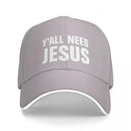 Jesus Letter Trucker Cap