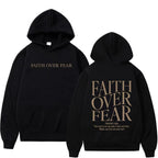 Jesus Faith Over Fear Hoodie
