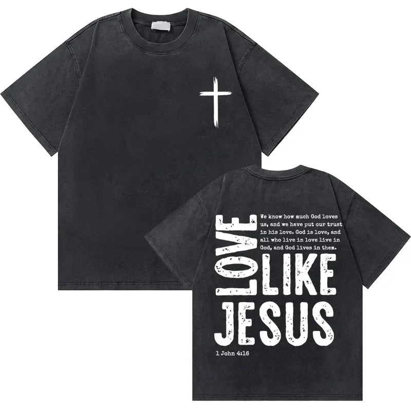 Jesus Faith Over Fear Verse Tee