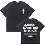 Jesus Faith Over Fear Verse Tee