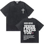 Jesus Faith Over Fear Verse Tee