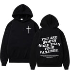 Jesus Faith Over Fear Hoodie