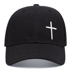 Cross Embroidery Baseball Cap