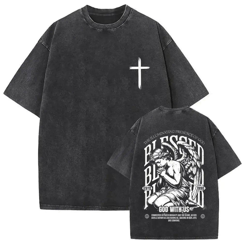 Jesus Forgive Vintage Washed Tee