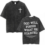 Bible Text Retro Tee