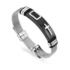 Adjustable Cross Jesus Ring