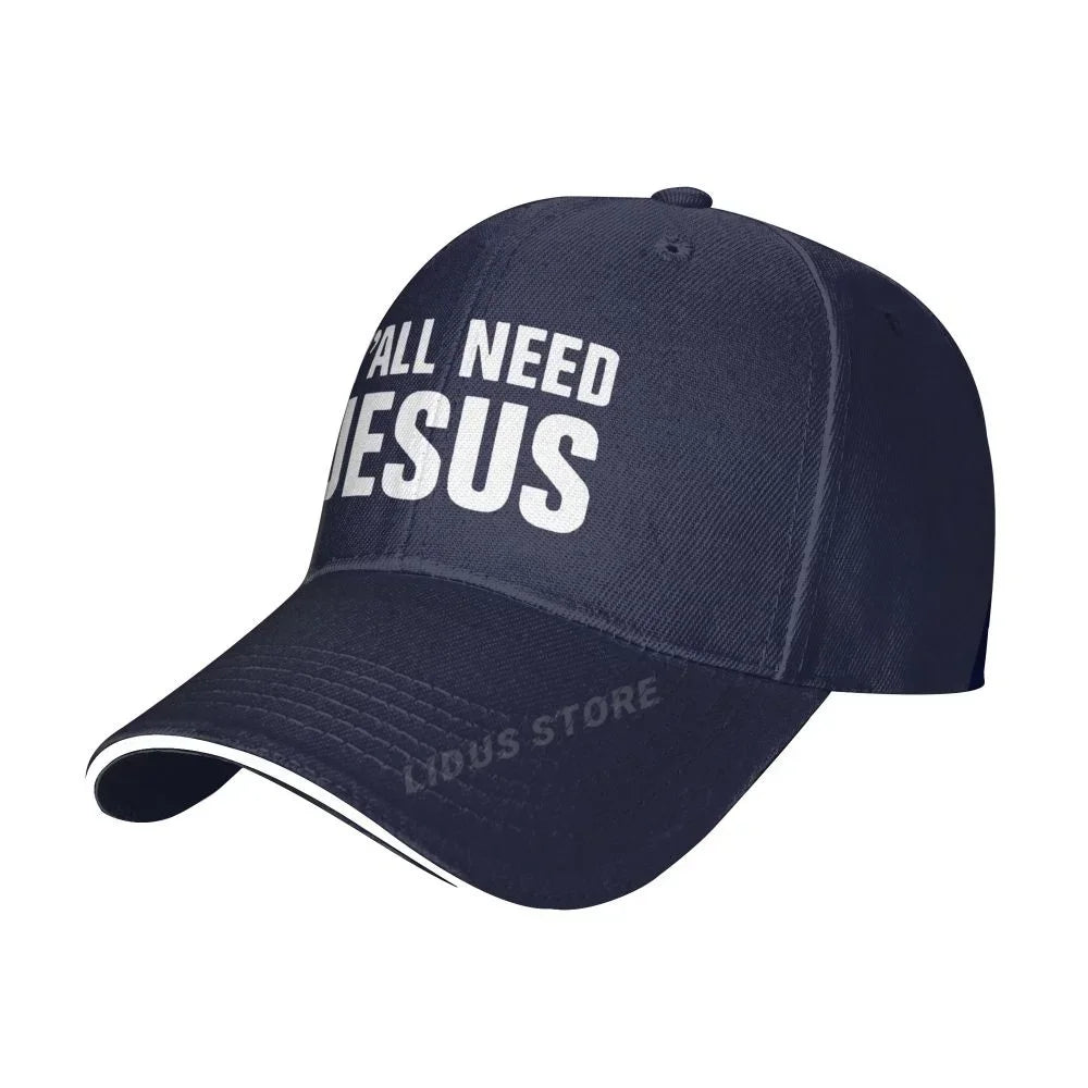 Jesus Letter Trucker Cap