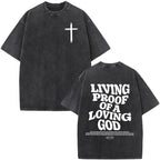 Jesus Faith Over Fear Bible Verse Tee