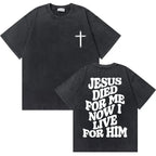 Jesus Faith Over Fear Verse Tee
