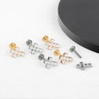 Crown Cross Pendant Necklace