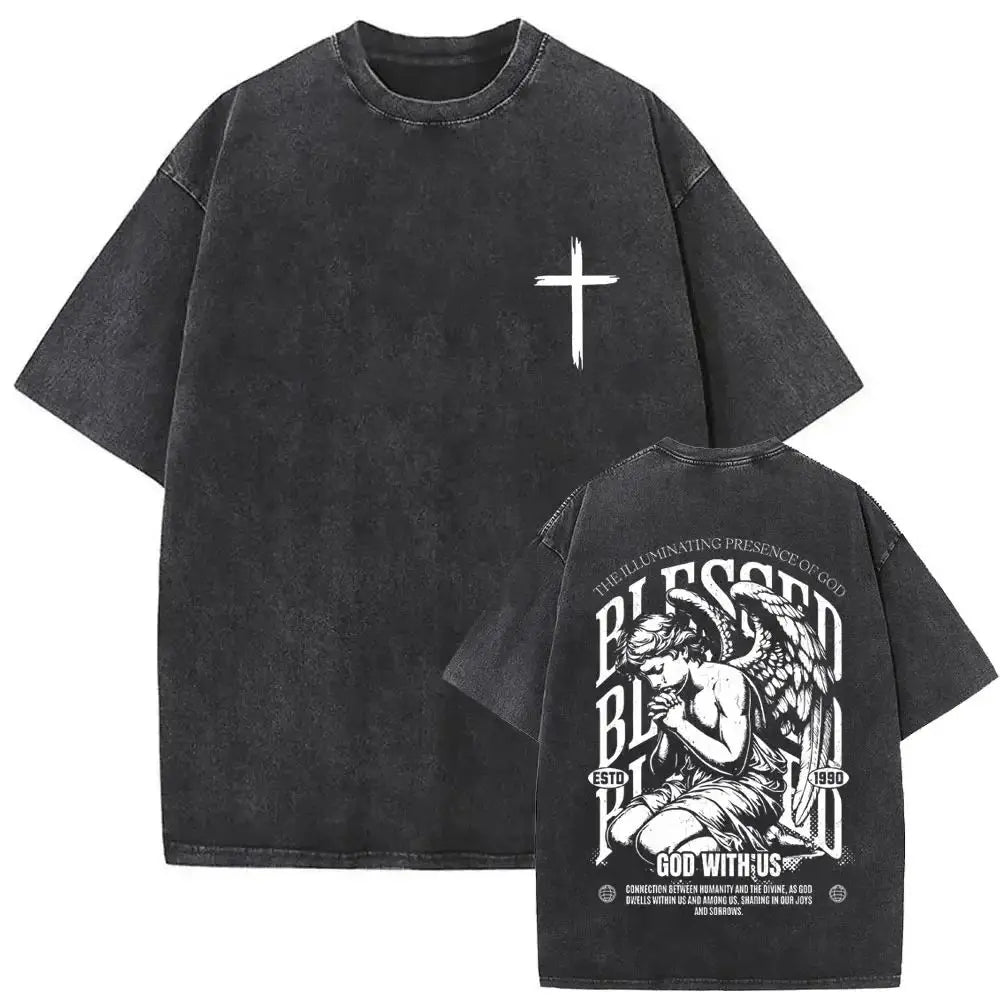 Jesus Summer Casual Vintage Tee