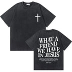 Jesus Faith Over Fear Verse Tee