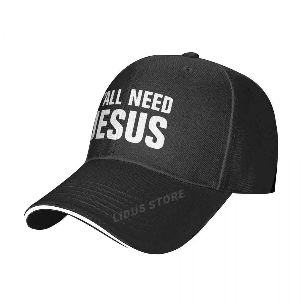 Jesus Letter Trucker Cap