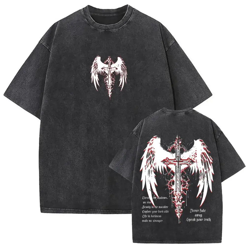 Jesus Forgive Vintage Oversized Tee