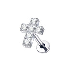 Crown Cross Pendant Necklace