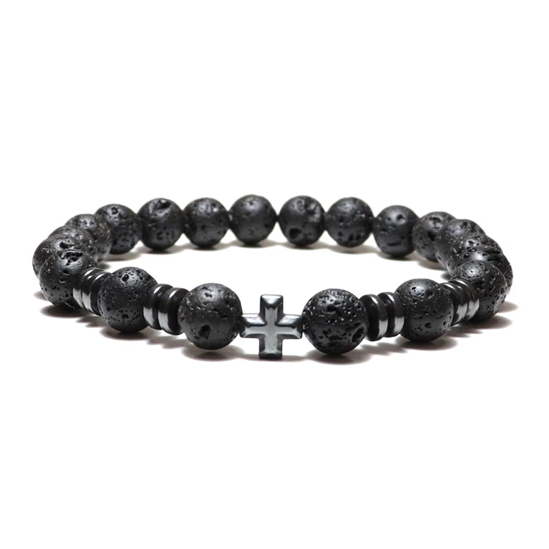 Cross Moissanite Ring