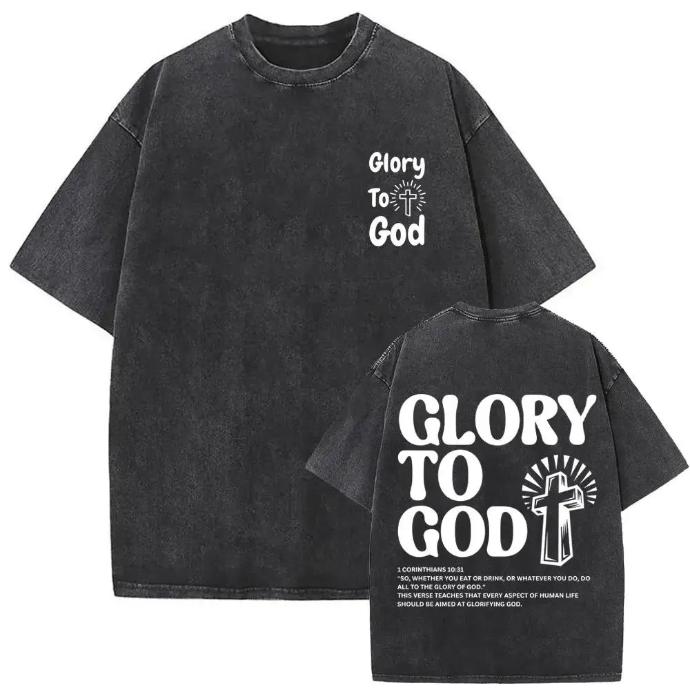 Jesus Forgive Vintage Oversized Tee