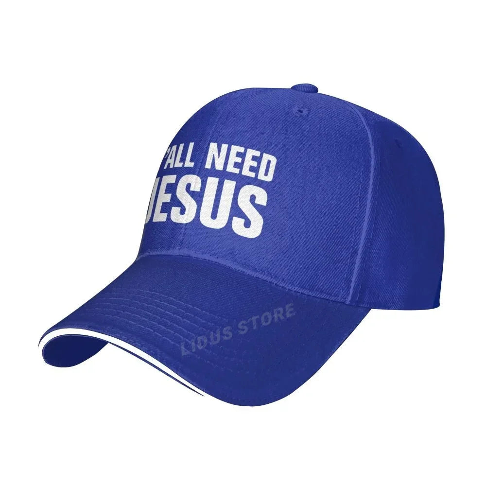 Jesus Letter Trucker Cap