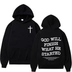 Jesus Faith Over Fear Hoodie