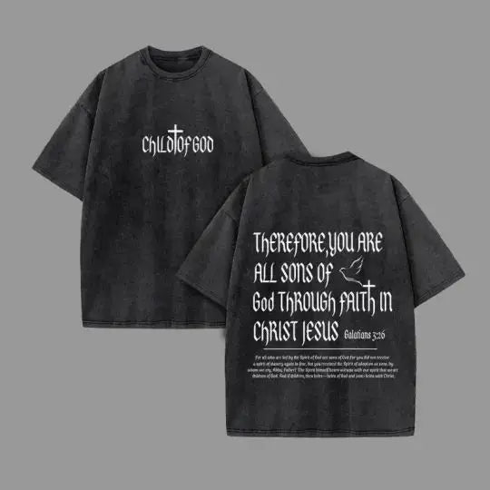 Jesus King Vintage Oversized Tee