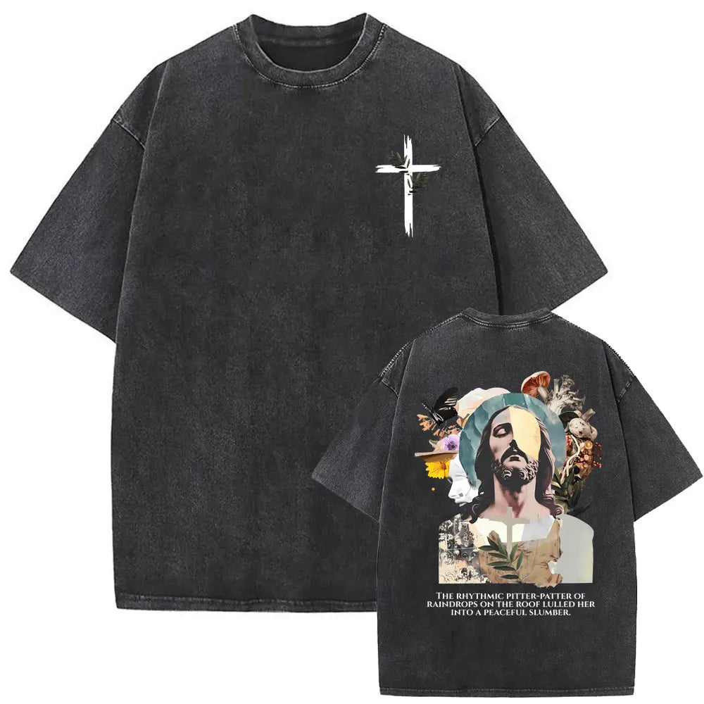 Jesus Verses Washed Street Tee