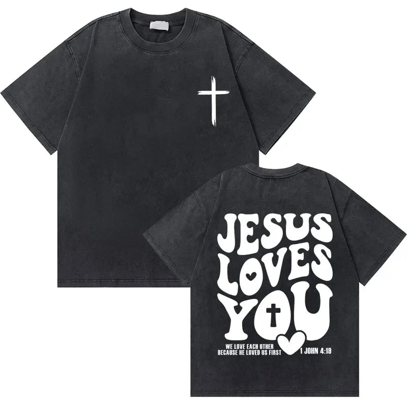 Jesus Faith Over Fear Verse Tee