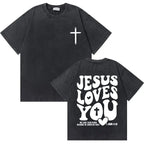 Jesus Faith Over Fear Verse Tee