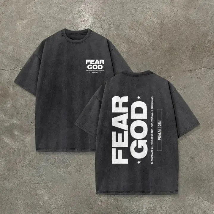 Jesus King Vintage Oversized Tee