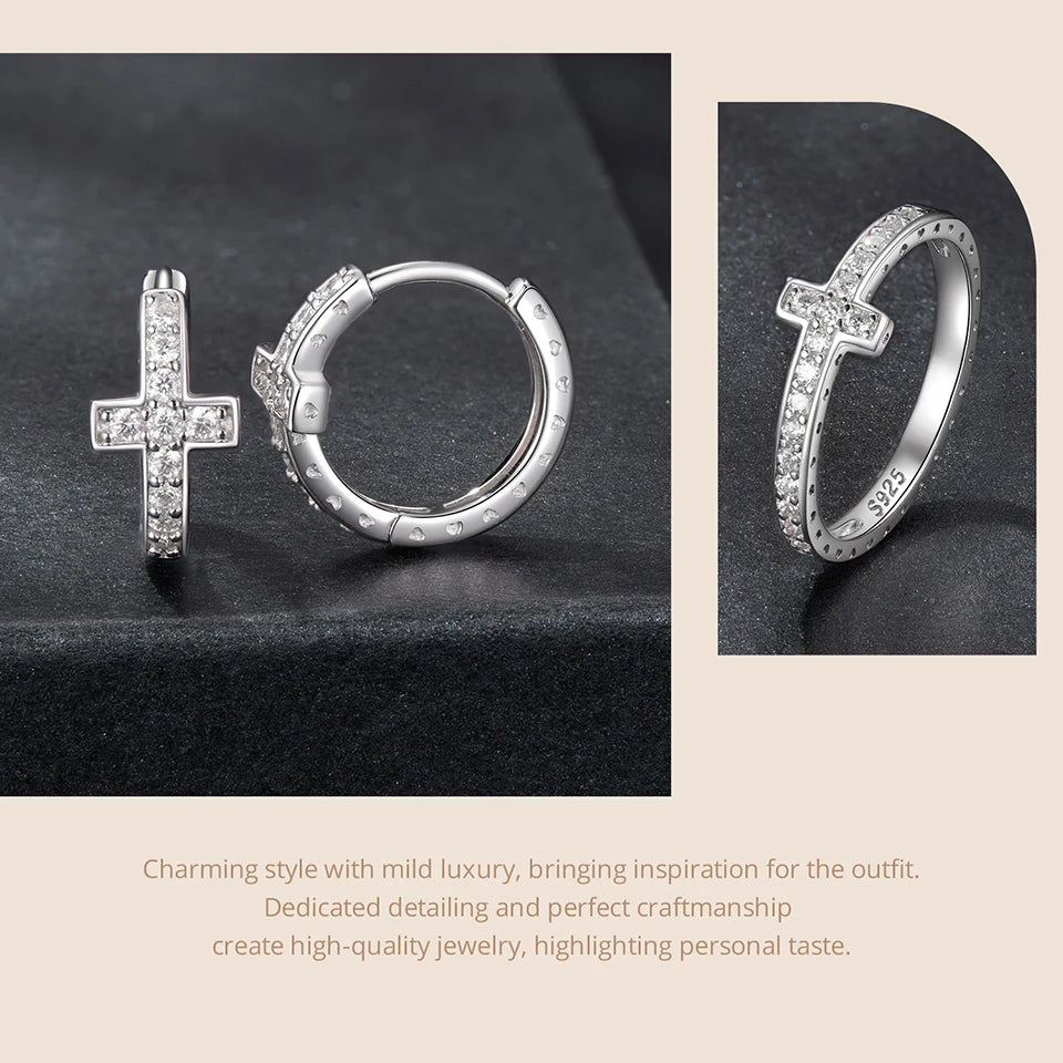 Hollow Cross Bracelet