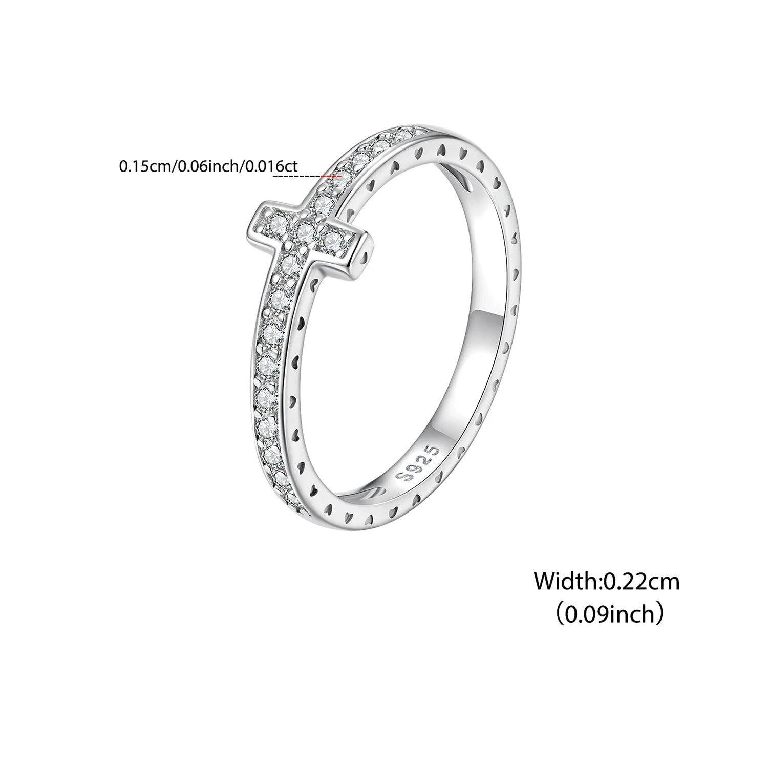 Hollow Cross Bracelet