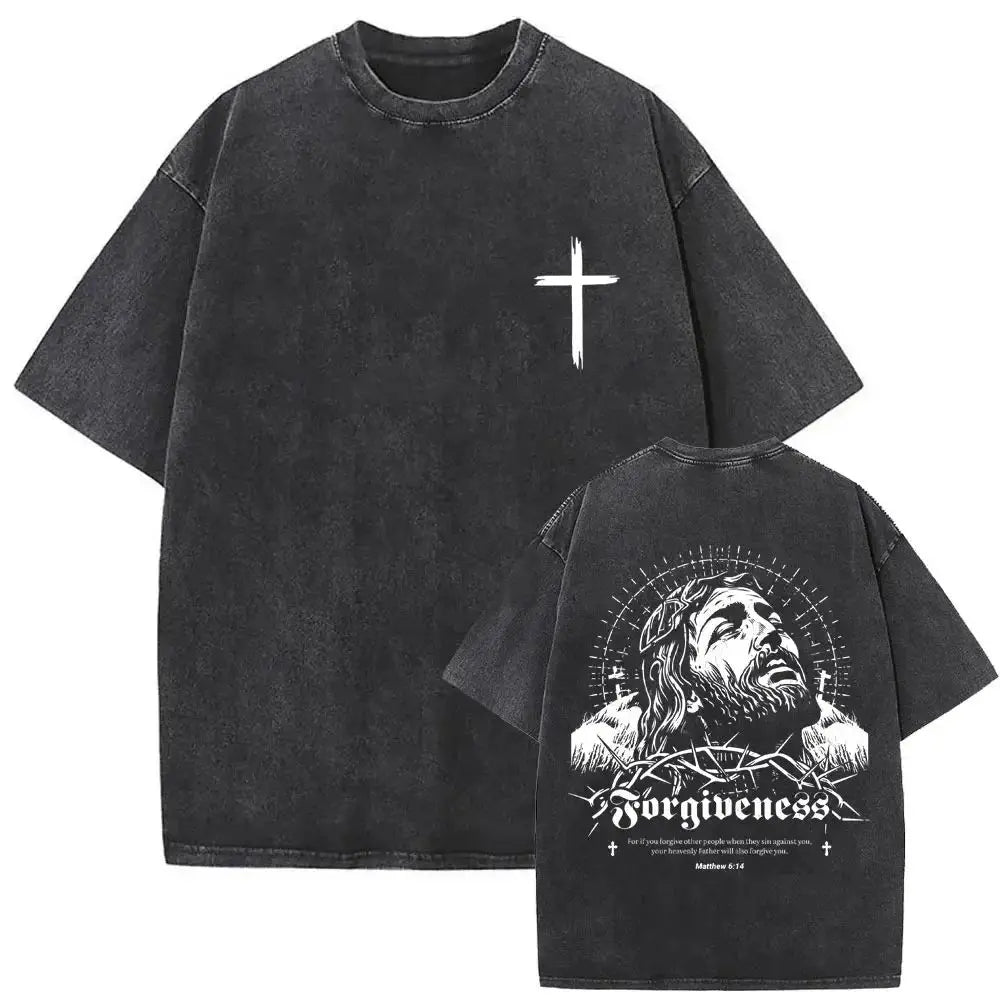 Jesus Summer Casual Vintage Tee