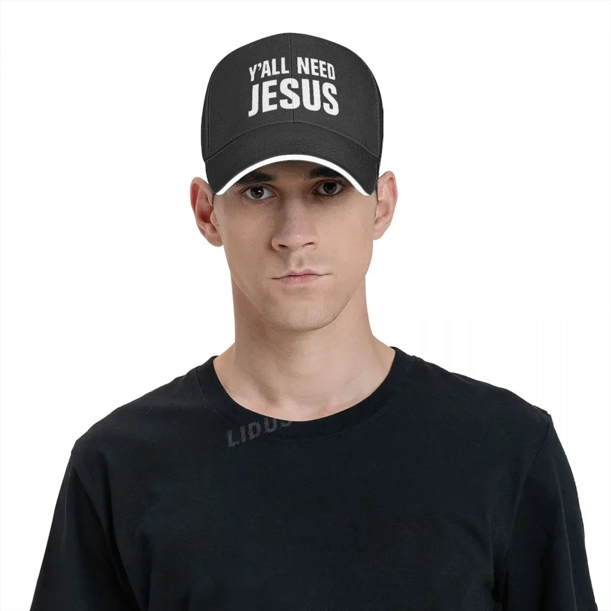 Jesus Letter Trucker Cap