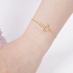 Bible Verse Cross Pendant