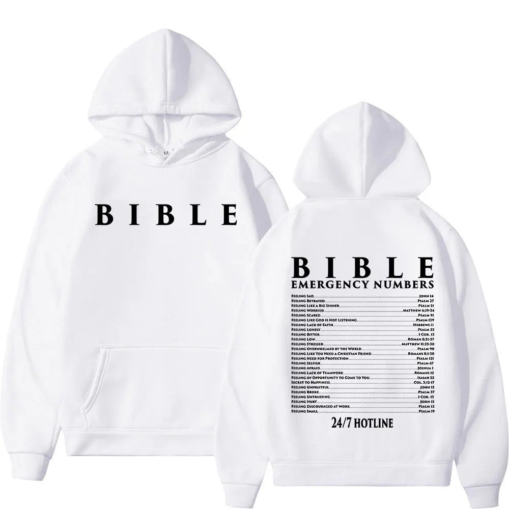 Jesus Print Hoodie