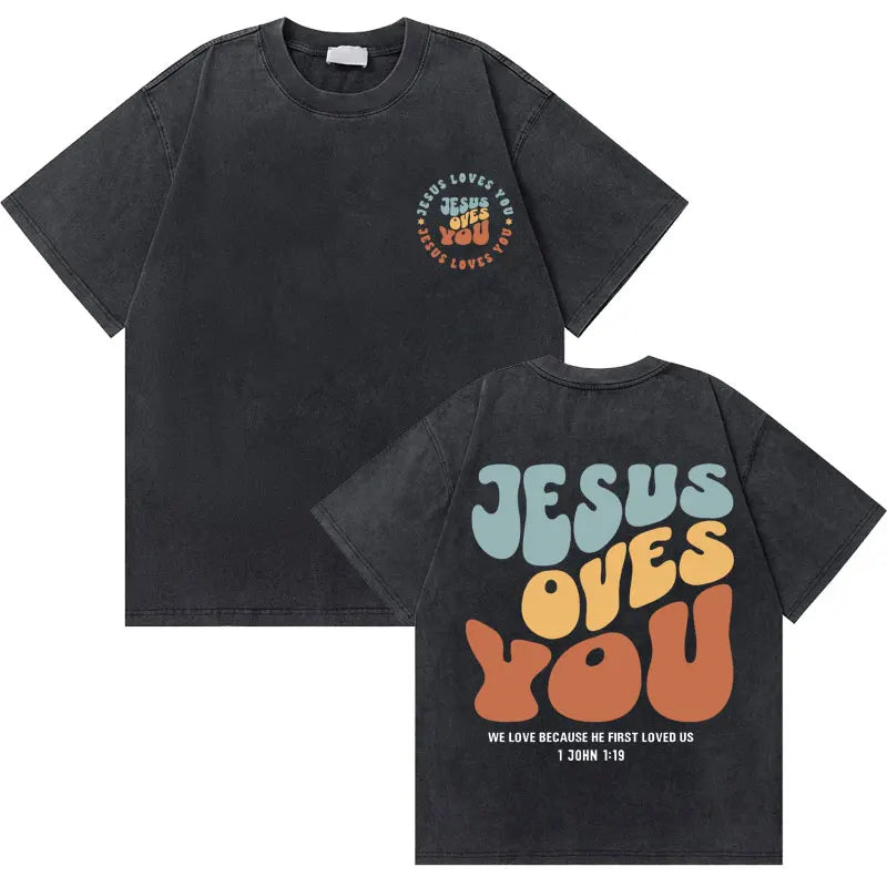 Jesus Faith Over Fear Verse Tee