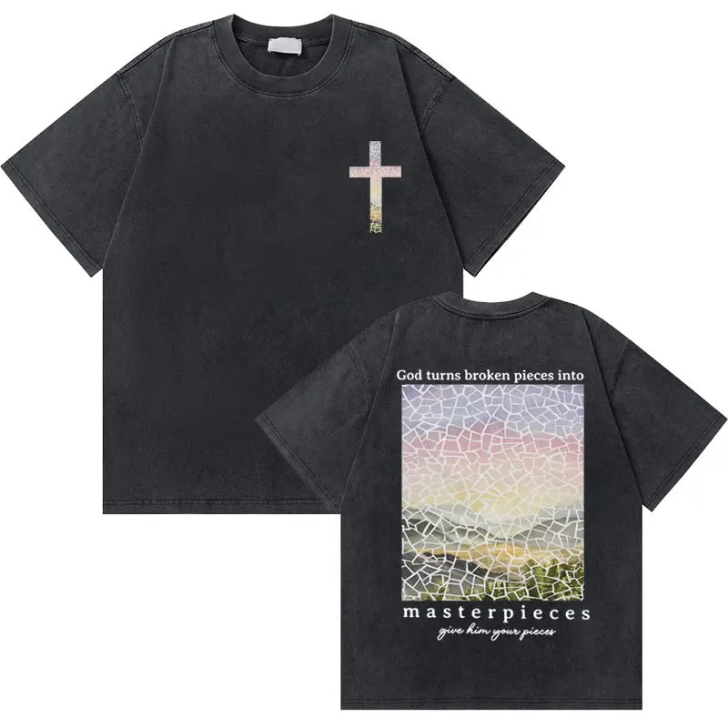 Jesus Faith Over Fear Verse Tee