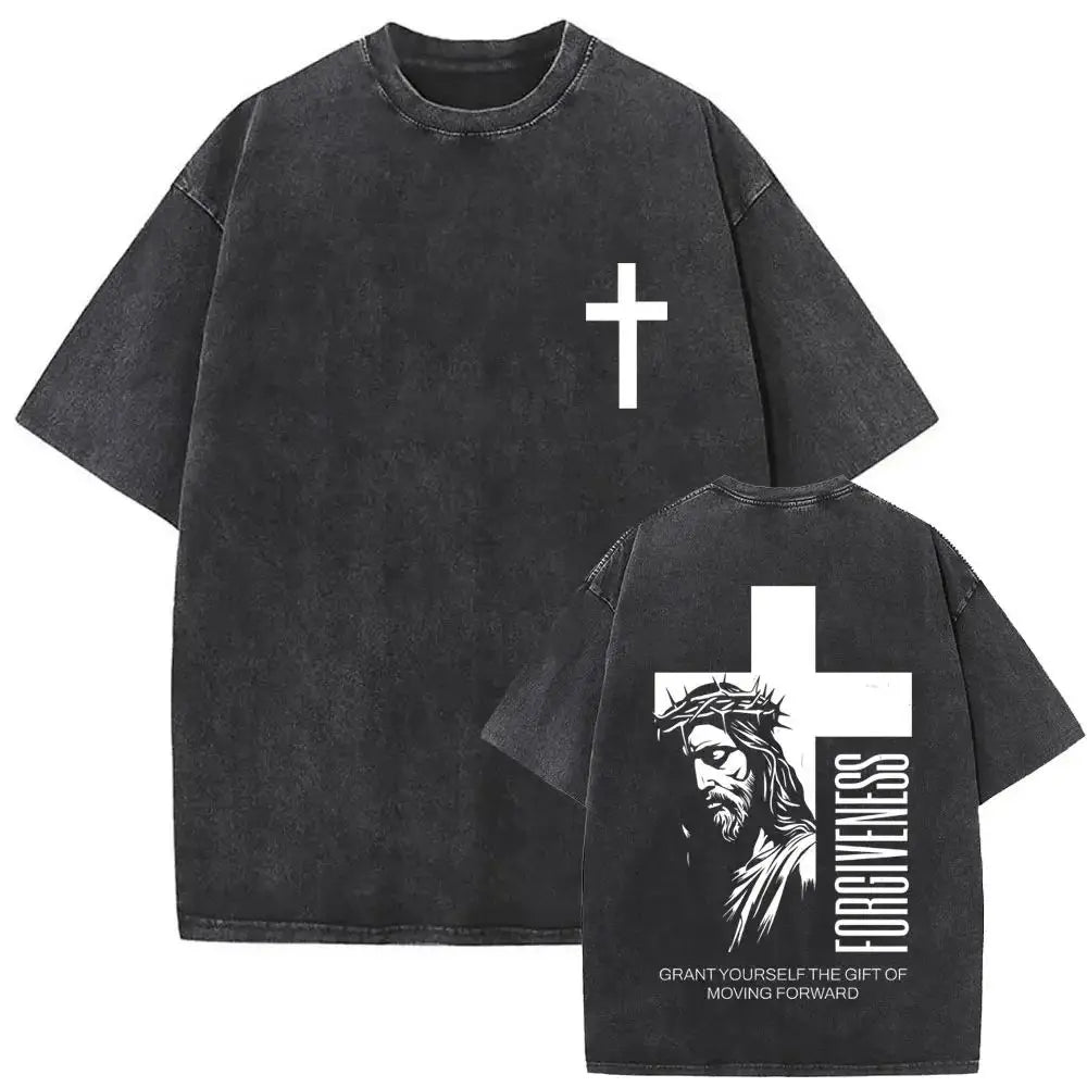 Jesus Summer Casual Vintage Tee